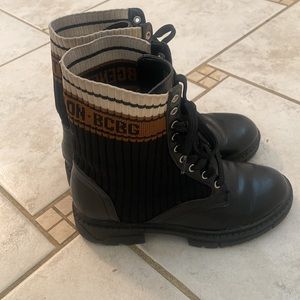 Black Combat boots